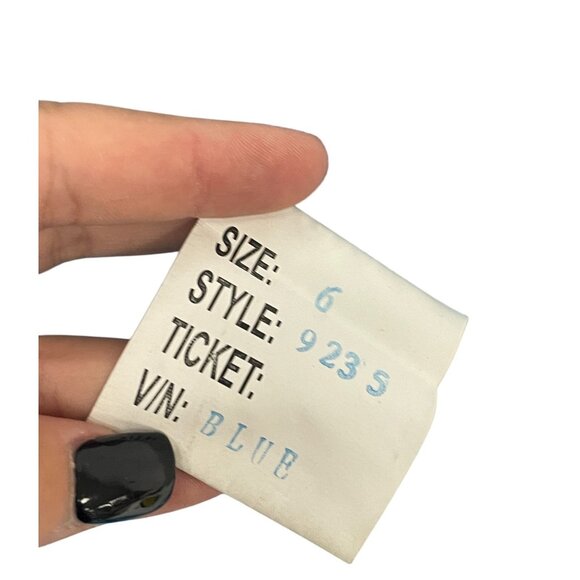 Blush Prom Alexia Women Maxi Dress Size 6 Blue Floral Strapless Evening Gown EUC - Picture 6 of 11